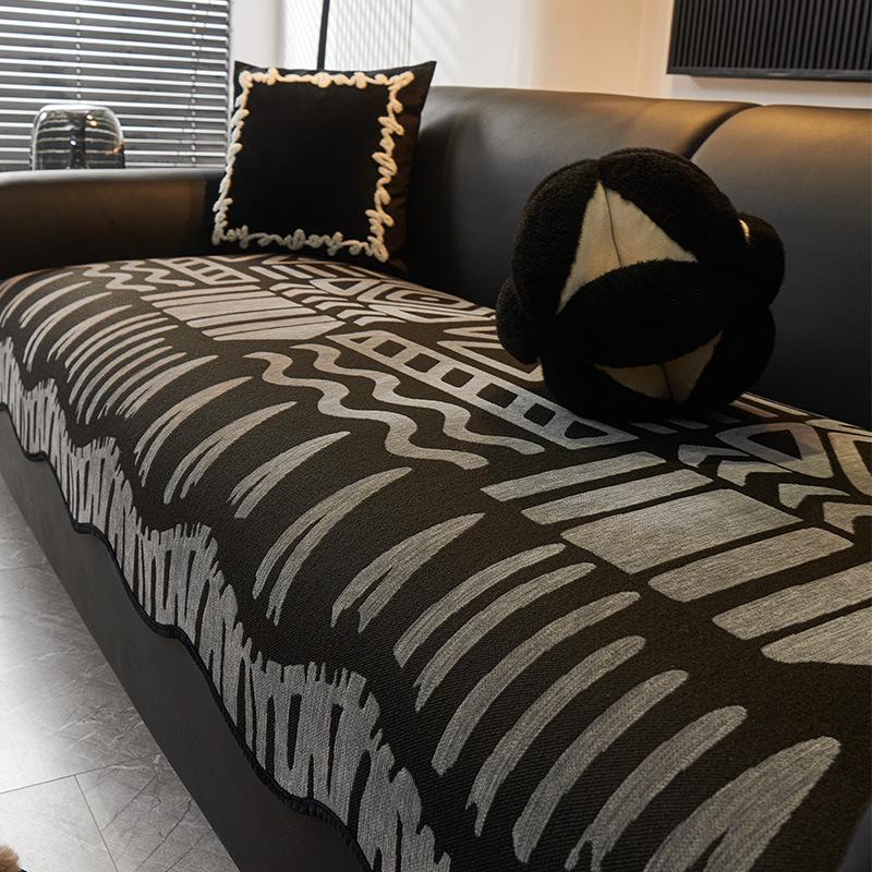 Bohemian Sofa Cushion Universal Four-Season Special-Shaped Sofa Seat Cushion Chenier Sofa Cover Non-Slip Sofa Cover