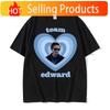 Twilight Team Edward Cullen Printed Y2k Unisex Clothing Short Sleeve Round Neck Printing Pullover Retro Vintage Tshirts 50274