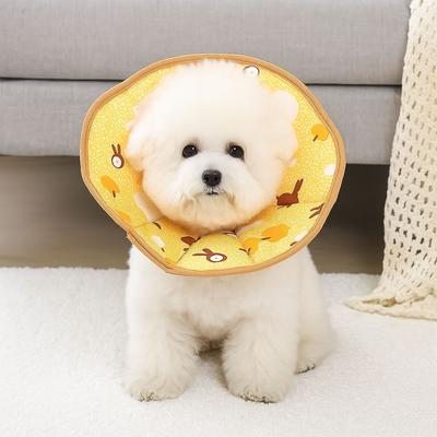 Soft Pet Elizabeth Collar Cartoon Anti Licking Collar Cat Recovery Collar  Wound Recovery