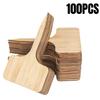 20-100Pcs Wooden Plant Labels Plant Tags T-Type Garden Marker For Plants Vegetable Seedlings Name Sign Outdoor Handwritten Tags