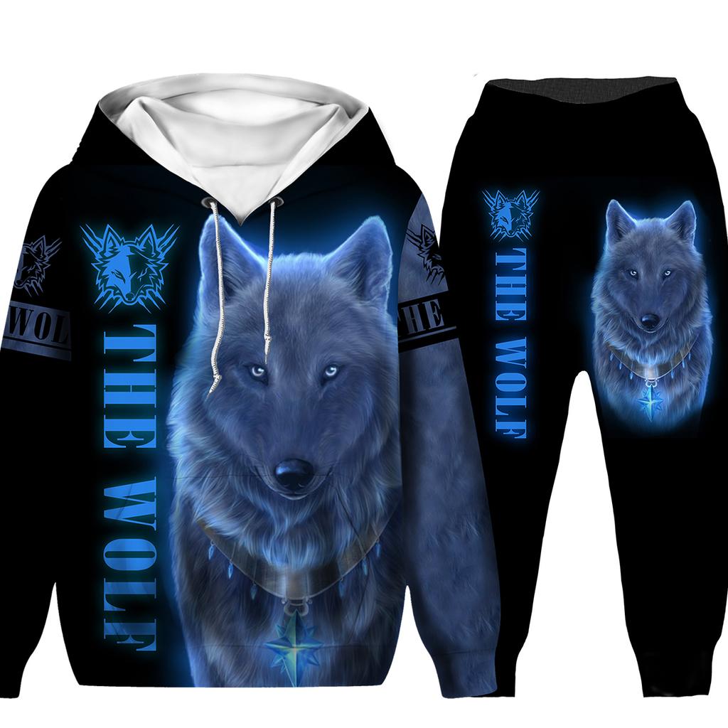 AIDEAONE Kinder 3D Hoodie - Kapuzenpullover Für Jungen & Mädchen 115-172cm