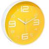 Wall Clock 12" Silent Quartz Decorative Latest Wall Clock Non-Ticking Classic Clock Battery Operated Round Easy To Read for Room/Home