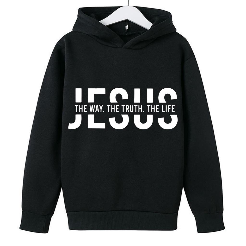 Winter Jungen und Mädchen Farbe Langarm Kapuzenpullover Zweiteiliges Set aus Oberteil und Hose