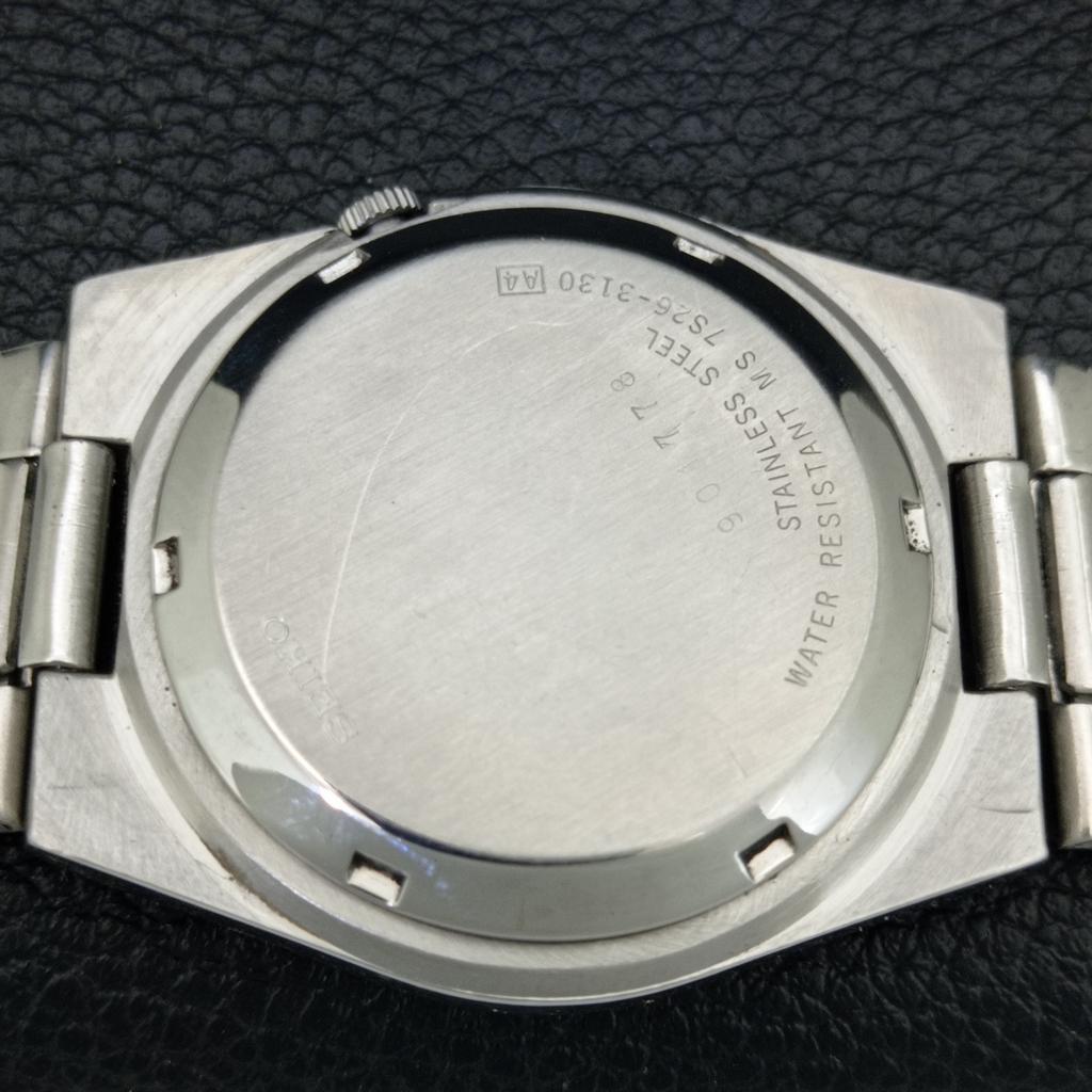 GENUINE VINTAGE SEIKO EXPO 70 AUTOMATIC JAPAN MENS SILVER DIAL WATCH a708788-1