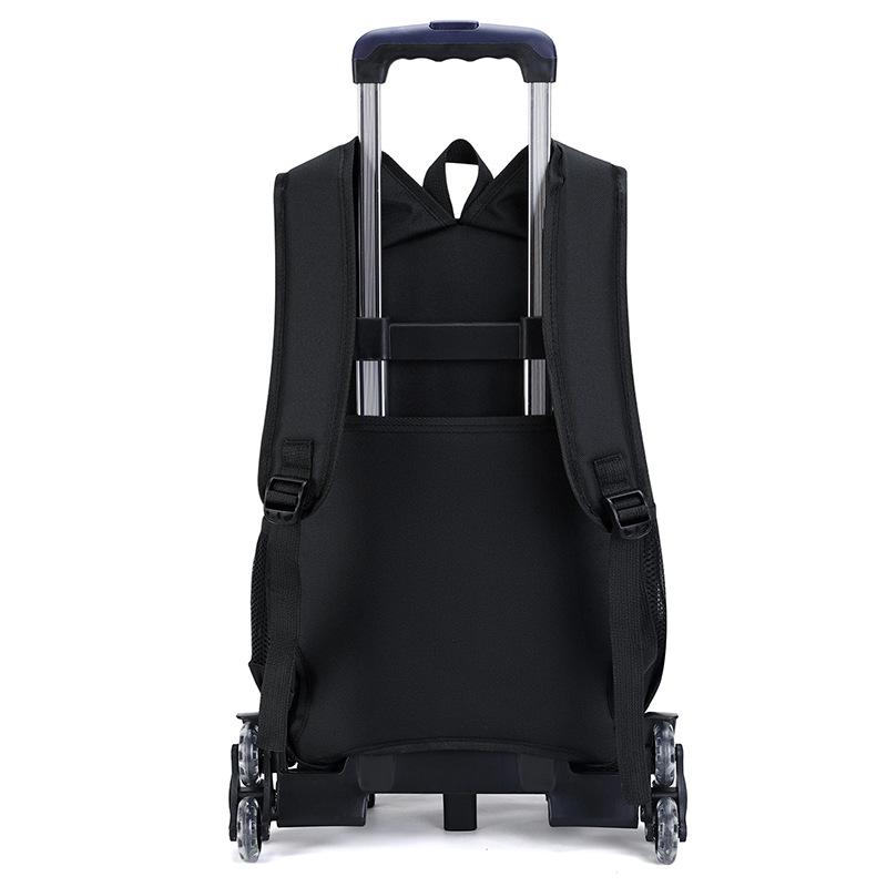 Wasserabweisender Trolley-Rucksack für die Klassen 3-6: Geräumig, mit Rollen, für Grundschüler