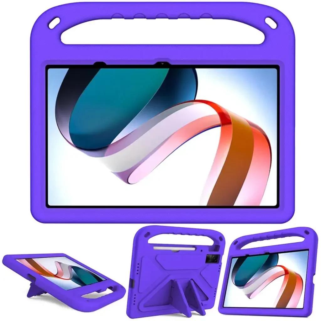 

Kids EVA Case for Xiaomi Redmi Pad 2 Pro 12.1 2025 RedMi SE 11 10.6 11 Inch Tablet Cover for Xiaomi Pad 7 6 5 Pro Stand Case Xiaomi Pad 5 Pro фиолетовый