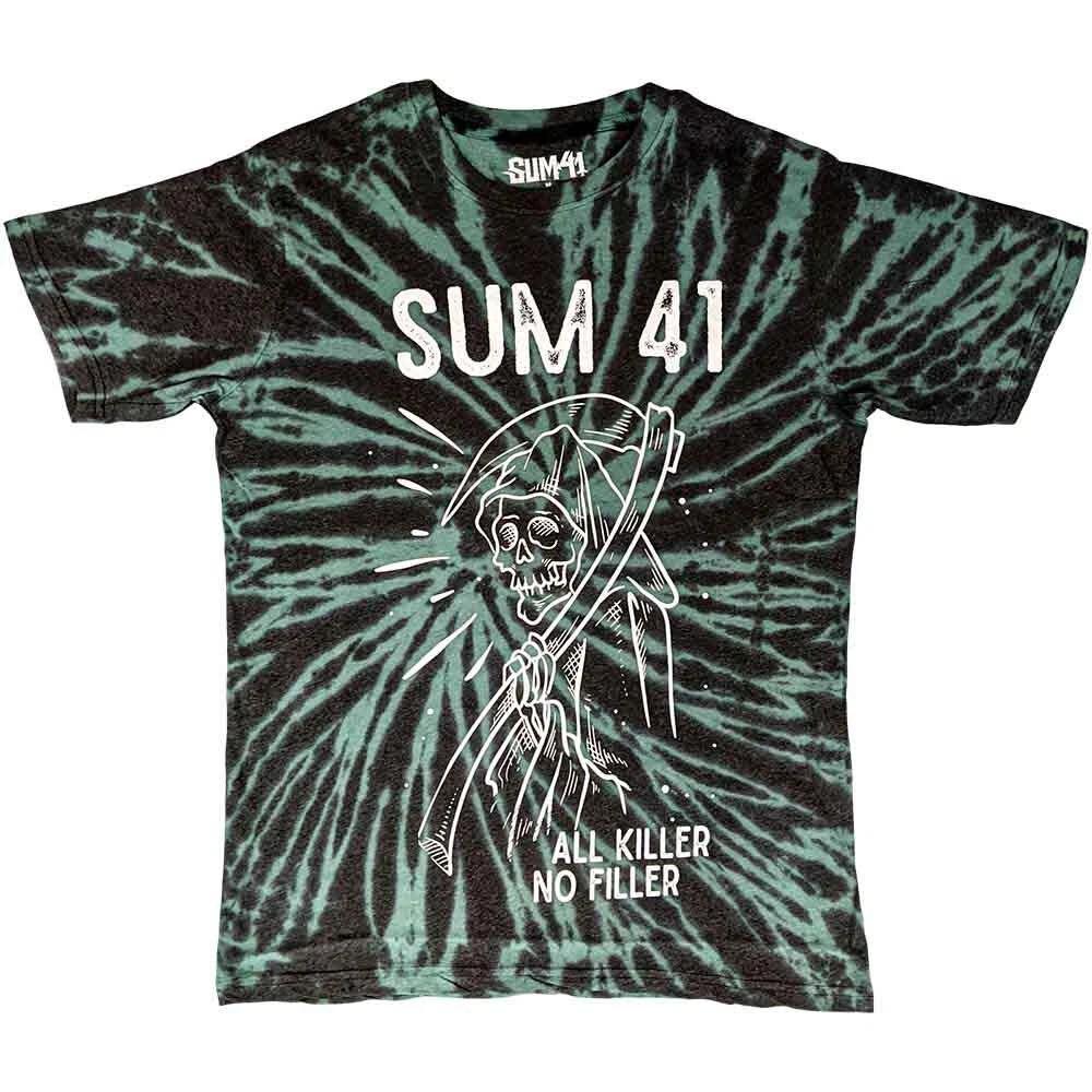 Унисекс футболка Sum 41: Жнец (Коллекция стирки) (Маленький) S