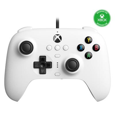 8Bitdo Ultimate Wired Controller for Xbox Series X, Xbox Series S, Xbox One, Windows 10, and Windows 11 - Officially Licensed (White Edition)