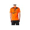 Nike X Off-White Co-Branded Casual Short Sleeve T-Shirt Unisex Tops Orange BQ0827-891