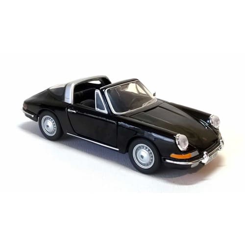 Bburago 1/32 Scale Porsche 911 Targa Open-Top Spider 1967 (Black)