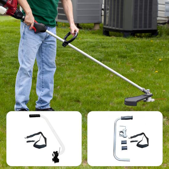 Auxiliary Grip for Lawn Weeder Handle Mower Handle Extension