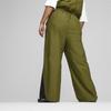 Puma Retro Sports High-Waisted Color Block Design Pants Women Bottoms Olive-Green 628059-33