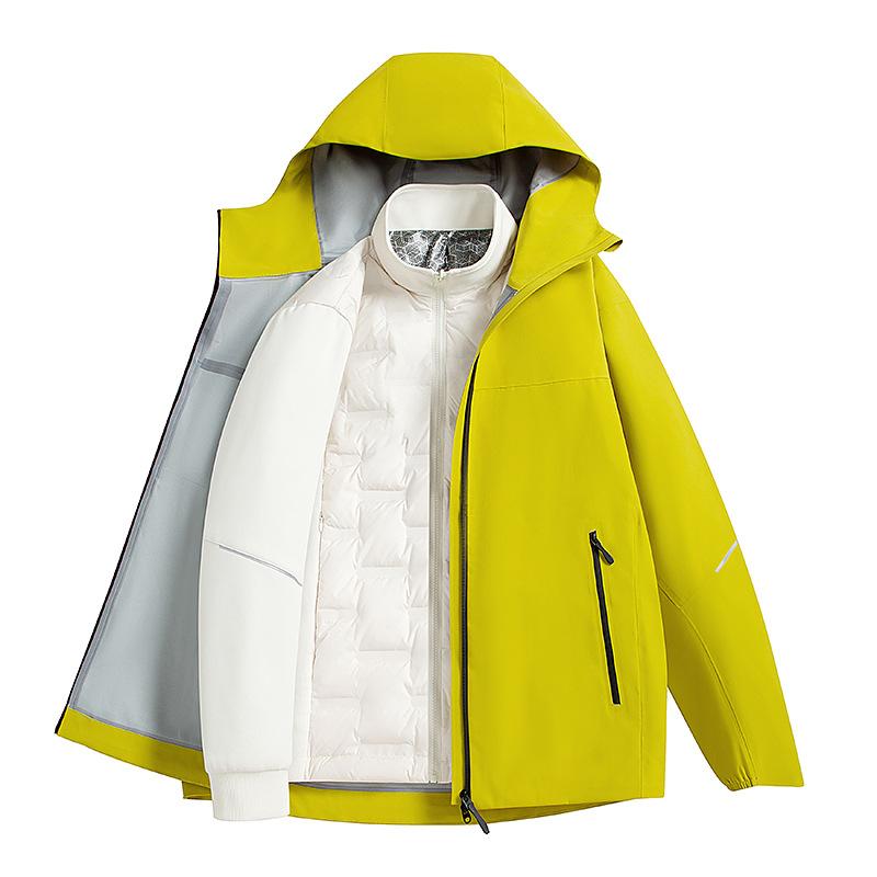 New Down Liner Jacket In Autumn and Winter Two-piece Outdoor Mountaineering Suit