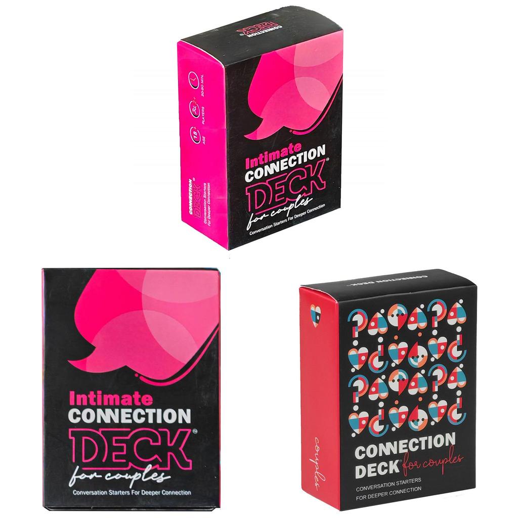 Jeu de Cartes Connexion Intime Cartes de Conversation Romantique Pour Renforcer les Liens des Couples