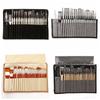 24pcs/set Nylon Hair Oil Painting Brush Wooden Handles Watercolor Paint Brush Pen  Children