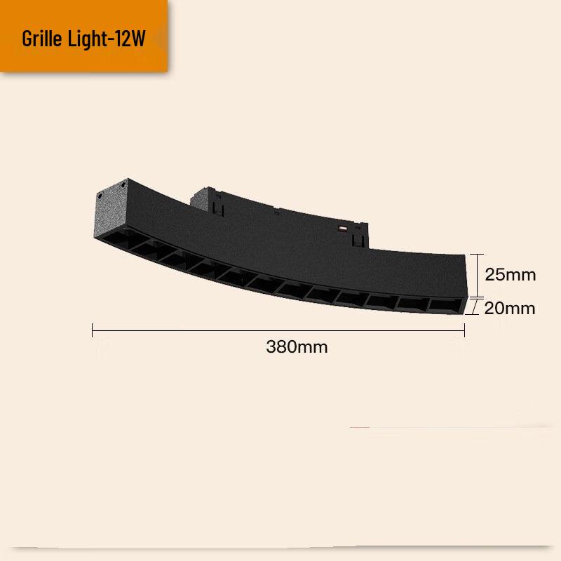 

Nufeng Magnetic Track Grille Linear Light, 4000K