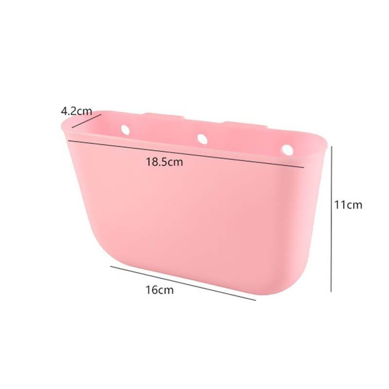 Creative Car Trash Bins Car Compartment Multifunction Side Bucket Trash Box Phone Gadgets Storage Bo