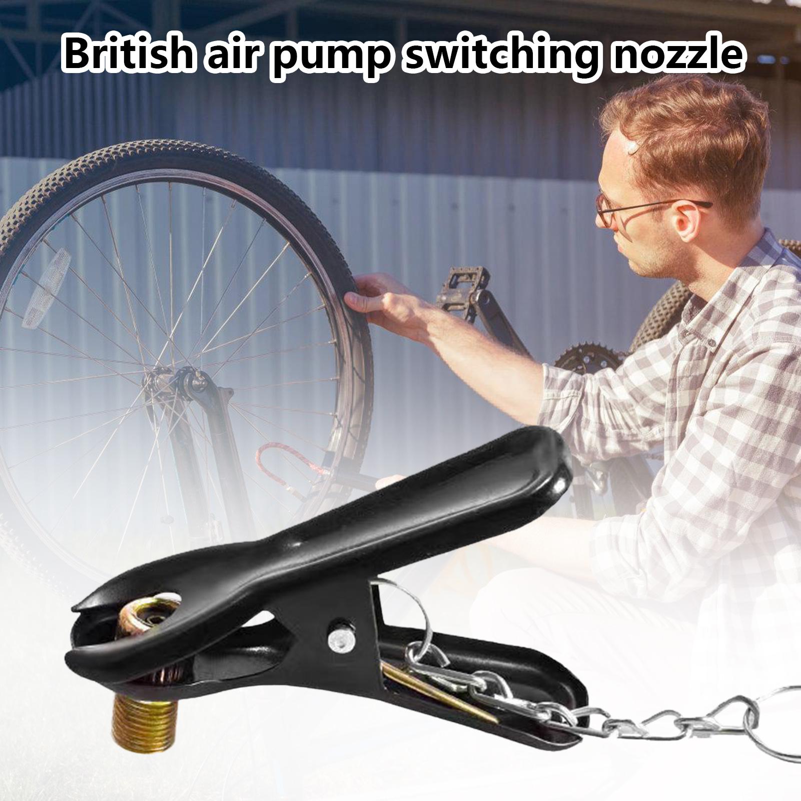 Presta To Schrader Valve Adapter Pumps Schrader To Presta Valve Converter for Bicycles Motorcycles Trailers 1pcs