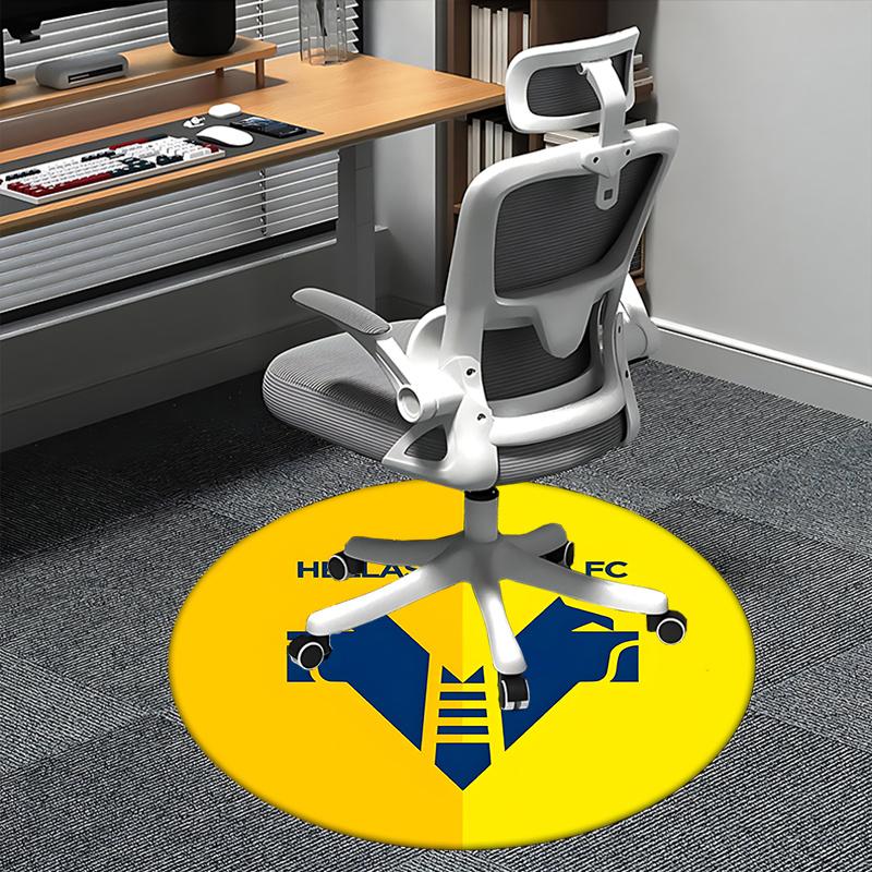 

Hellas Verona FC,Soccer Team Logo Chair mat Round Rug Office carpet, Machine Washable, Non slip, Suitable for Living Rooms, Bedrooms 80cm