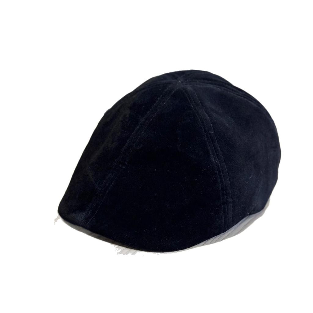 Japanese-style versatile beret for large head sizes, makes the face look smaller, can be worn backwards, painter's hat, autumn and winter retro suede
