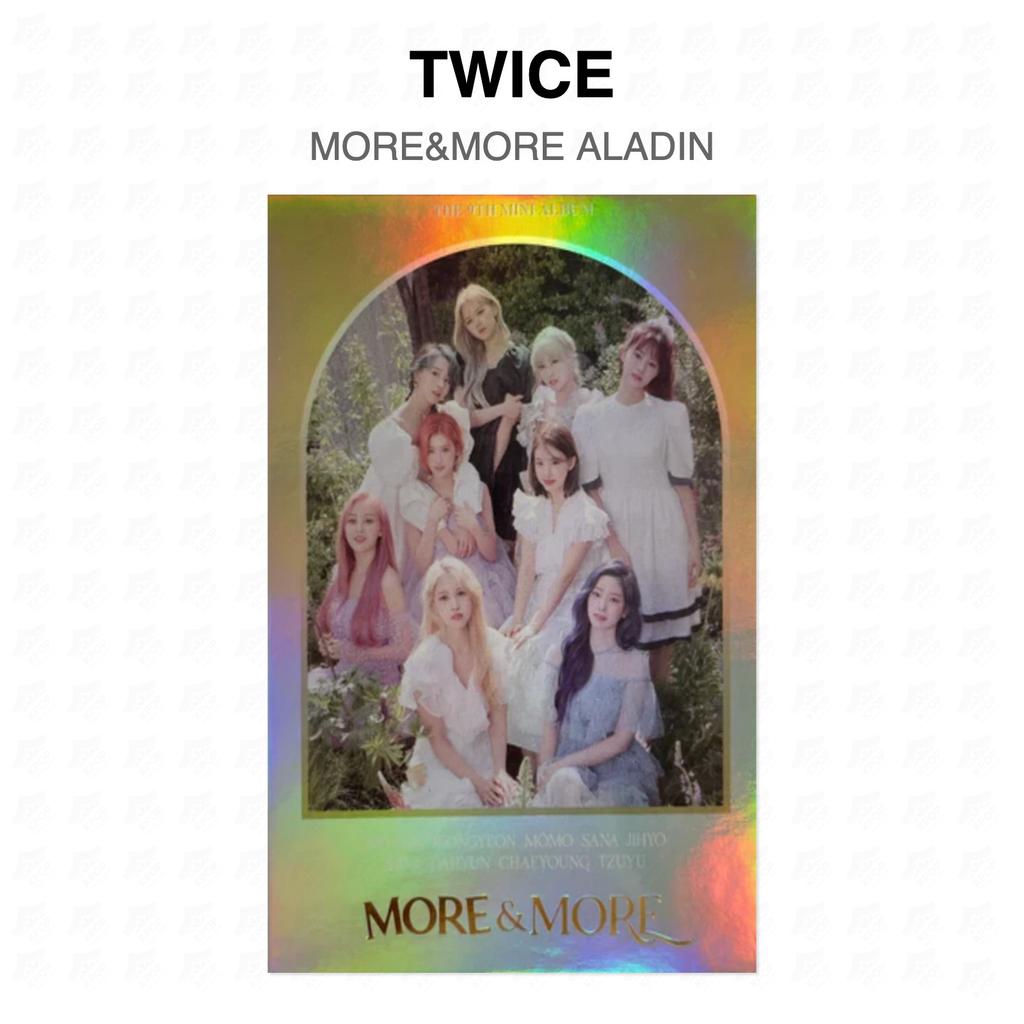 TWICE Unit MORE&MORE ALADIN Official Photocard