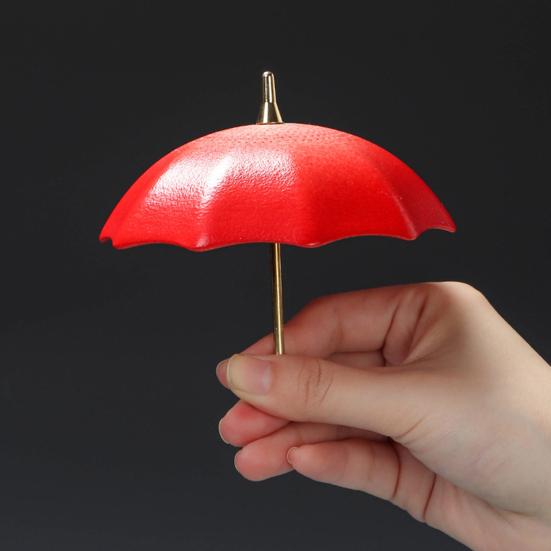 Ceramic Umbrella Tea Infuser Tea Filter with Fine Holes Loose Leaf Steeper Brewing Strainer Tea Accessories Tea Lovers Gifts