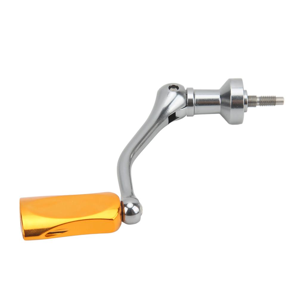 Fishing Handle Conversion Aluminum Alloy Fishing Reel Handle Grip Fishing Accessory for Fishing Enthusiasts Gold