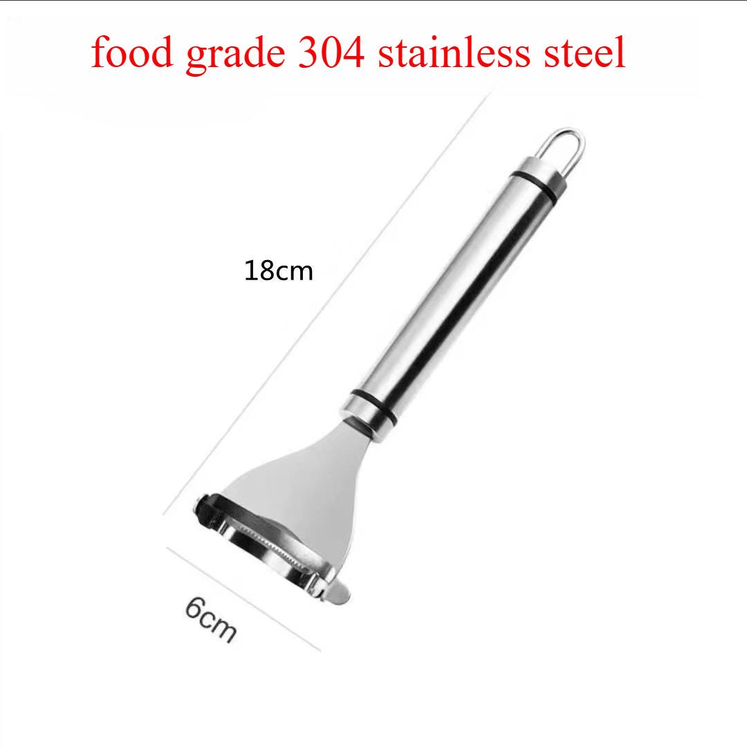 304 Stainless Steel Thresher Corn Slicer Peeler Kitchen Household Corn Cutter Fishing and Corn Peeling Practical Kitchen Tools