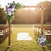 2 Pieces Wedding Arch Flower Set Reusable Welcome Sign Blossom Adornment Lifelike Artificial