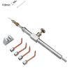 Universal Oxy-Hydrogen Gas Torch Flame Generator with 4 Copper Nozzles & Flashback Arrestor for HHO Polishing & Welding Machine