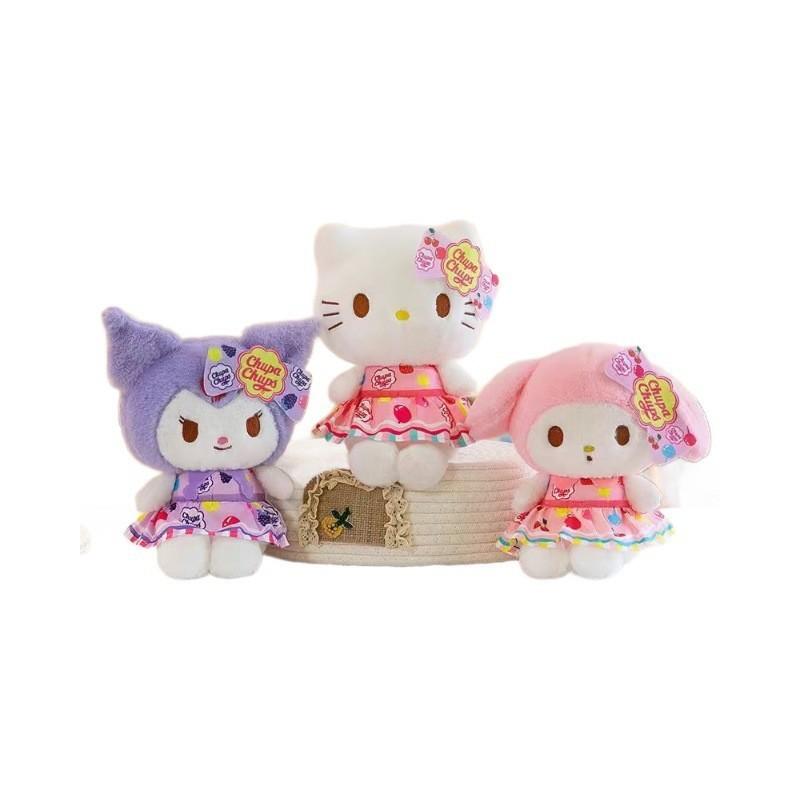 Hello Kitty My Melody Plush Toy With Soft Short Pile For Collector Display And Gift Use
