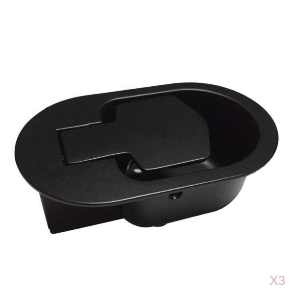 3x Plastic Handle Recliner Sofa Couch Release Lever Replacement Black