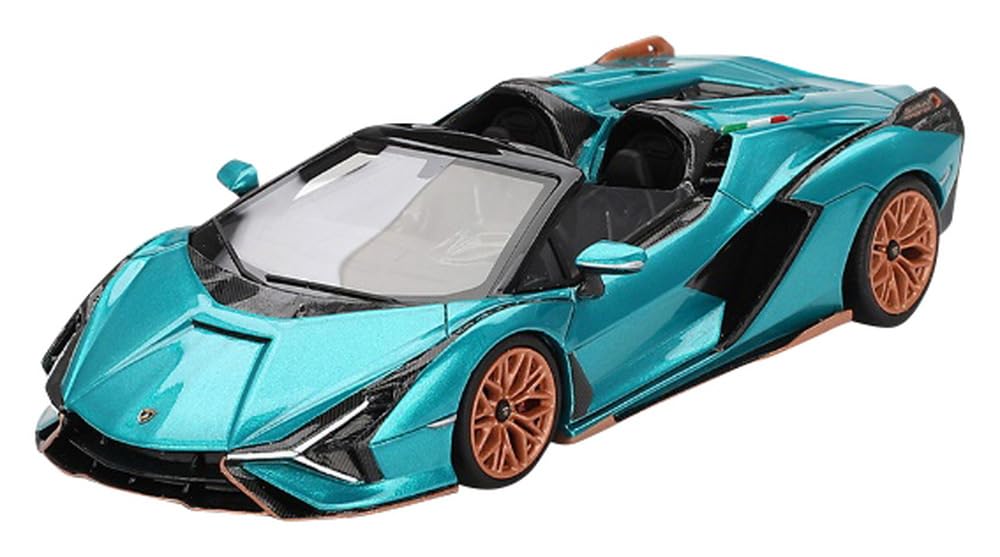 

TSM MODEL Lamborghini Roadster Blu Uranus Finished Product TSM430831 1/43 Sián