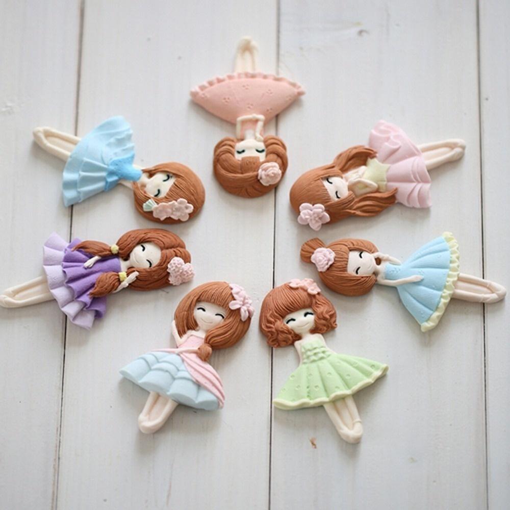 6 Style Girls Princess Silicone Fondant Cake Molds Baby Party Cake Decorating Tools Gumpaste Chocola