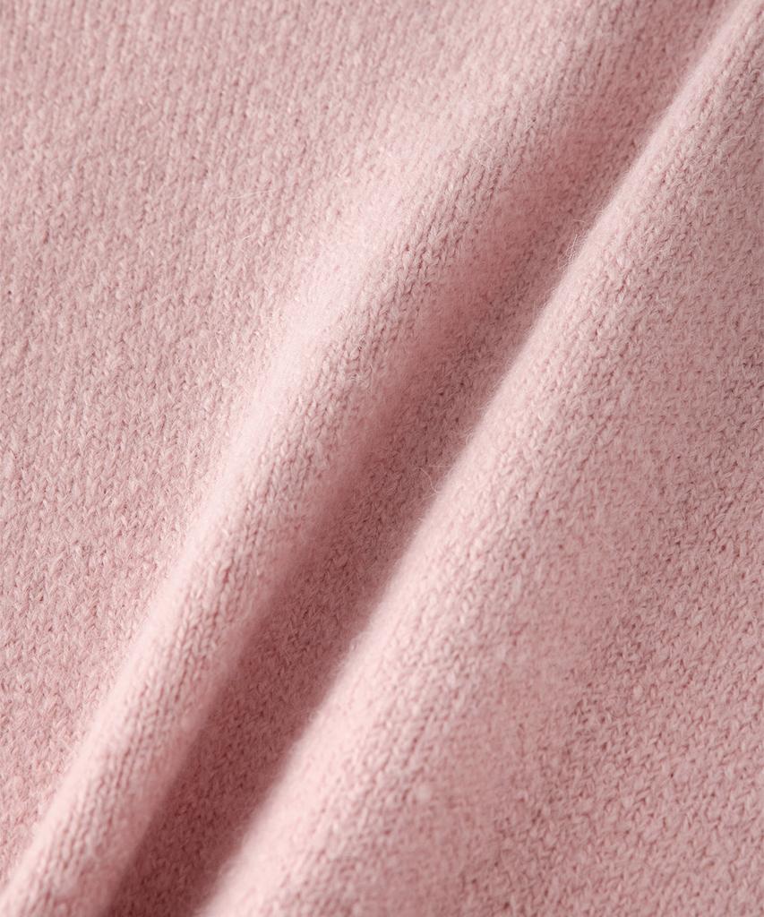 Sseomweeobeoteo Manon Alpaca Cardigan - Pink