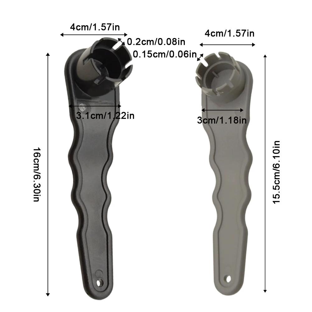 Nylon Spiral Valve Wrench with 8 Holes for Use with For Inflatable Boats Kayaks and Paddleboards Featuring Comfortable Grip