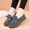 Cloth Shoes, Women's Cotton Shoes, Fleece and Thickened Warm Shoes, Flat Feet, Loafers