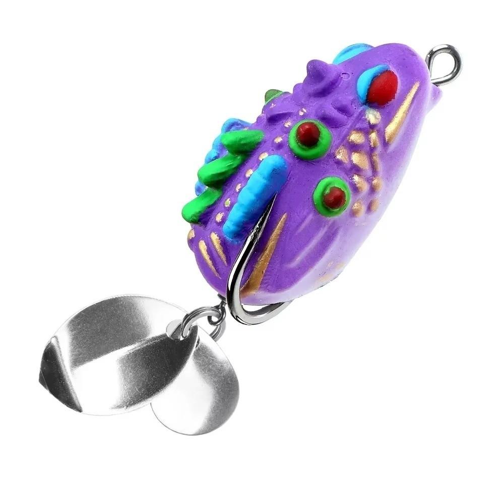 3.5CM -5.4G Mini Frog Soft Bait Set Lifelike Bionic Frog Lures Lure Frog Thunder  Carp Fishing