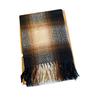 Winter New Gradual Change Plaid Thickened Fringed Scarf Couple Gift High-end Scarf