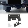 Trailer Mounting Bracket Easy Installation 4-Pin Trailer Connector with Screws Rust-Proof Carbon Steel Mounting Hardware