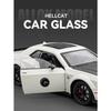 1/24 Dodge Challenger SRT Hellcat Alloy Car Model Diecasts Metal Sports Car Model High Simulation Sound Light Childrens Toy Gift
