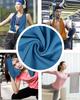 AutoGo in Cooling Towel Set Large Cooling Cooling Heatstroke UV Heat Relief Cooling Towel [Made Japan] 3-Color - 100cm30cm Towel, 100% Fiber,