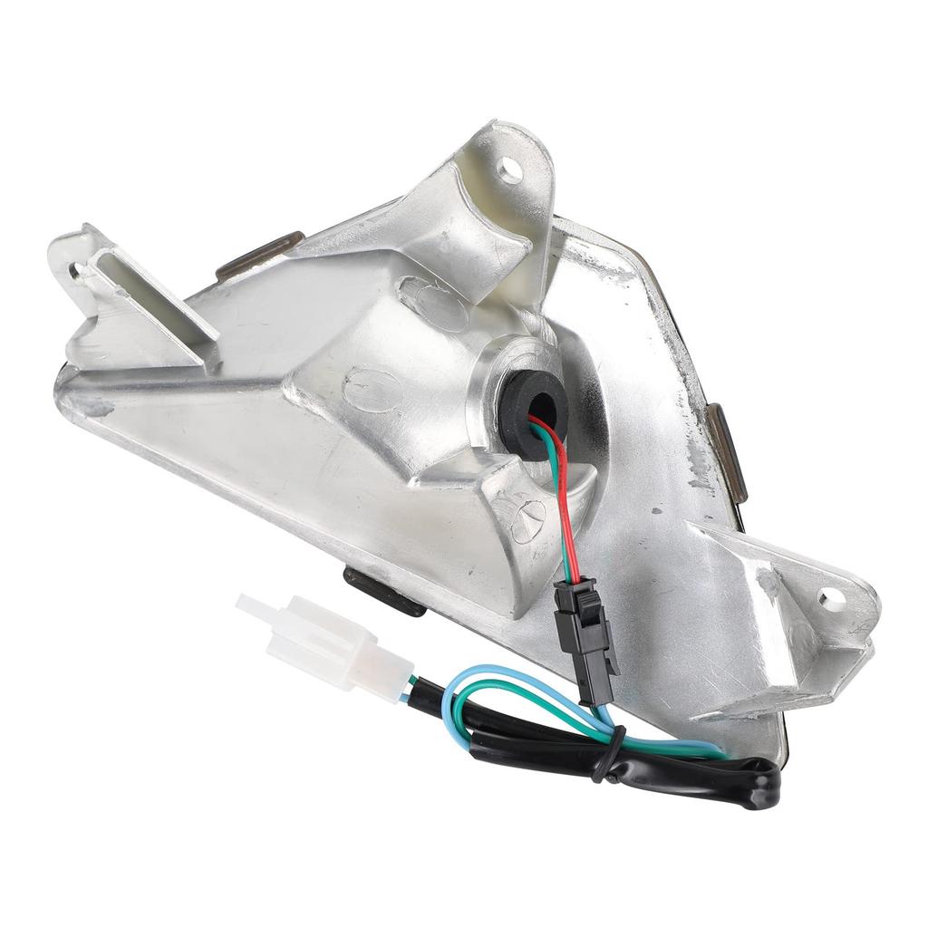 Frezon Motorcycle LED Front Turn Signal Light for Kawasaki Ninja 250/300/400/650/1000 ZX6R (Black)