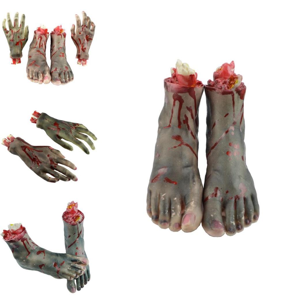 Halloween Requisite Gefälschte Hand Requisiten Filmdreh Requisiten Einzelne Gefälschte Hand Super Süß Exklusiv für den Außenhandel Körper Requisiten