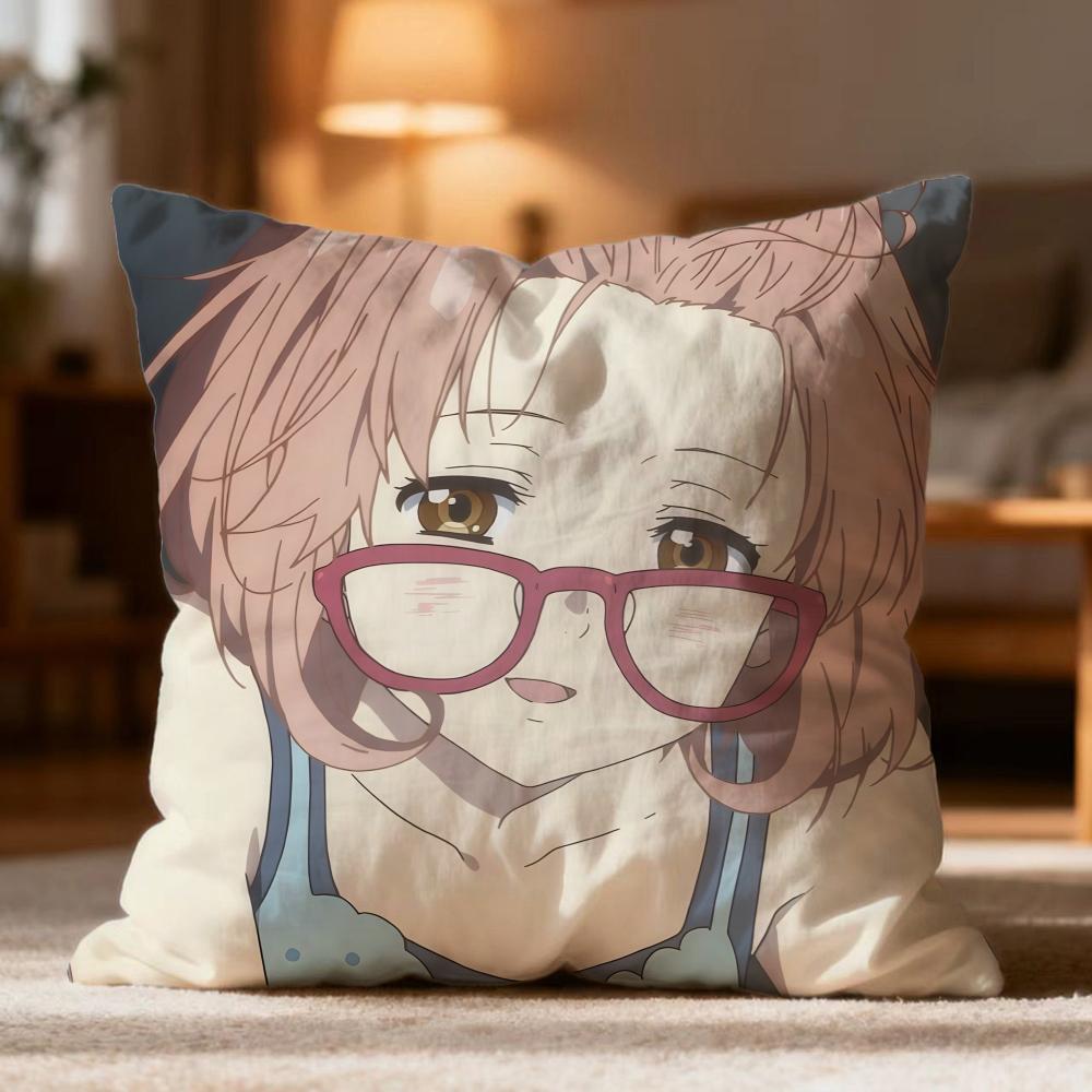

Hot BBeyond the Boundaryew Cushion Cover Soft Washable Pillow Case Multi-Scene for Couch Bed Travel Office Use 30cmx30cm