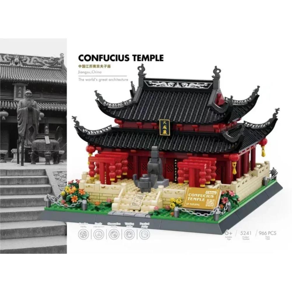 MOC World Famous Architecture Edifice Opera House Building Blocks Villa Savoye Bridge Tower Toy Children Birthday Christmas Gift