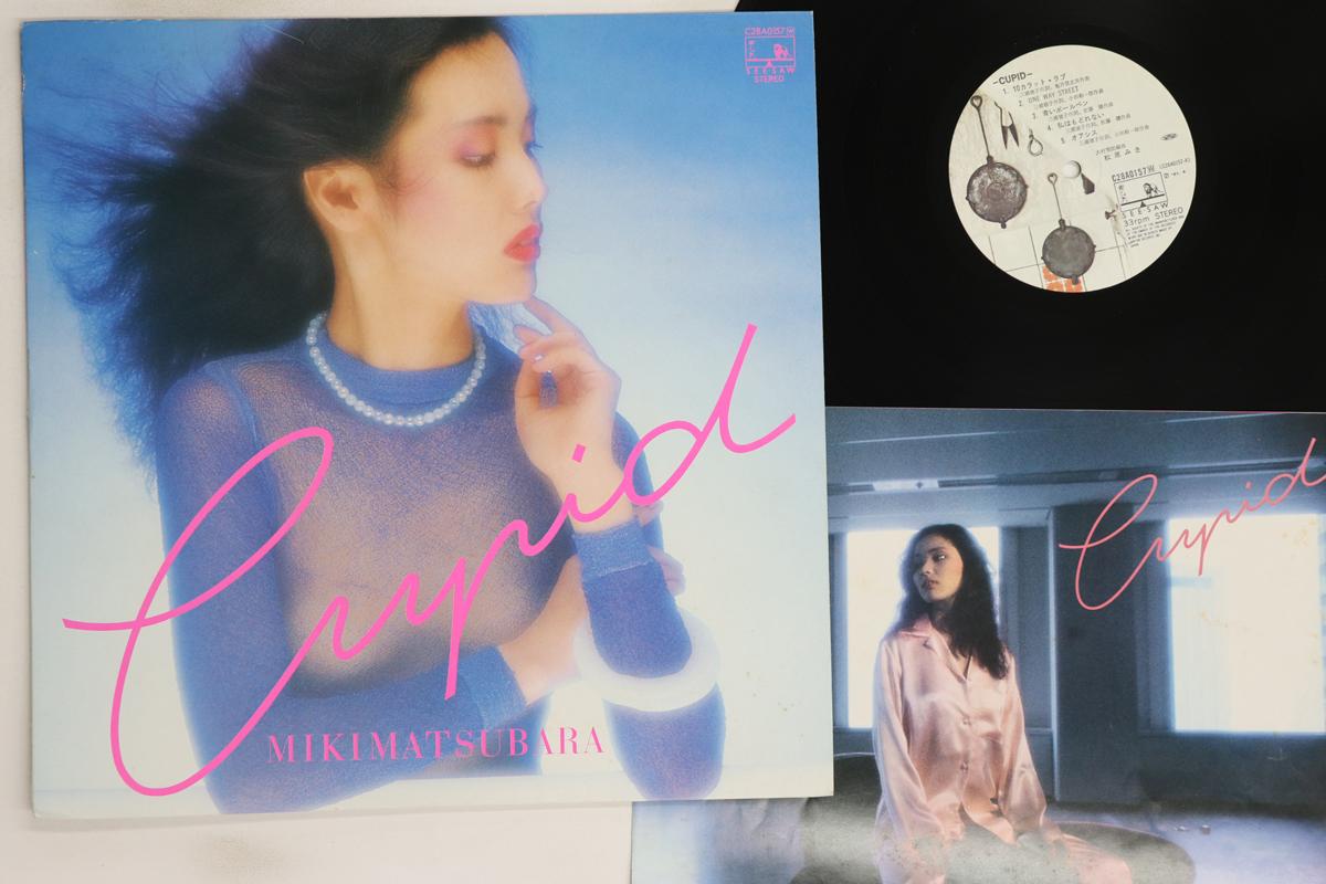

LP Record MIKI MATSUBARA - Cupid C28A0157 CANYON 1981 Japan Japanese Pop/Rock Used