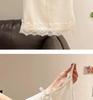 Women's Plus Size Cotton Lace Bow Camisole - Slim Fit Spring/Summer Layered Tank Top