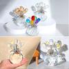 Hochzeitstagsgeschenk für Frauen: Beliebtes K9 Kristall Transparent Rose Geschenk - Ein Strauß ewiger Rosen - Ein Rosenornament - Perfekt für Geburtstag