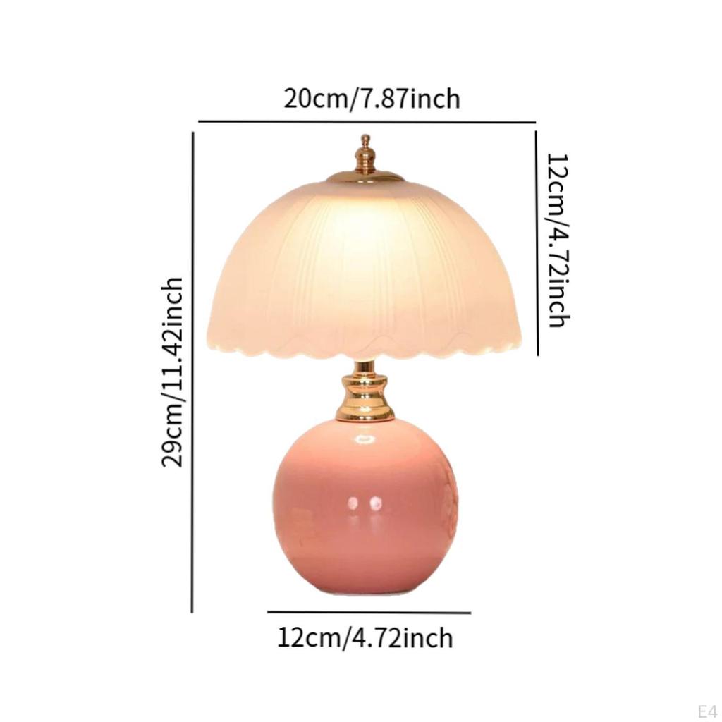 Mushroom Lamp Bedroom Bedside Light NightStand Lamps for Household Desktop
